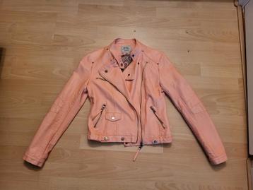 Softy Biker Jasje - Zalm Kleur - Maat S beschikbaar voor biedingen
