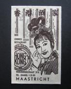 08-116 Maastricht - Chinees Restaurant Hong Kong, Verzamelen, Suikerzakjes, Verzenden, Nederland