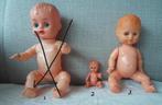 2 Babypopjes. Jaren '50 - '60., Ophalen of Verzenden, Gebruikt, Pop