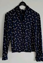 Mooie dames blouse maatje M, Blauw, Zo goed als nieuw, King Louie, Ophalen