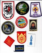 scouting div districtsinsignes 2,- per stuk, Verzenden, Nieuw, Embleem, Speld of Insigne