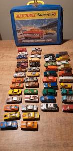 Matchbox koffer met Yatming,Edocar en Husky, Hobby en Vrije tijd, Modelauto's | Overige schalen, Ophalen of Verzenden, Auto