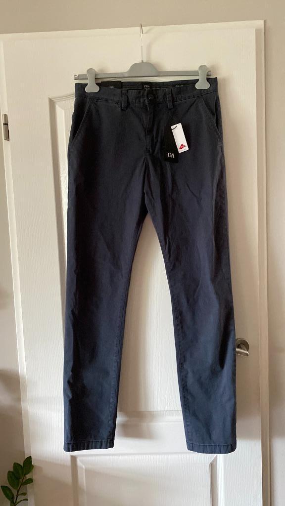 Broek Blauw Slimfit Maat 32-34 Nieuw, Kleding | Heren, Broeken en Pantalons, Nieuw, Maat 48/50 (M), Blauw, Ophalen
