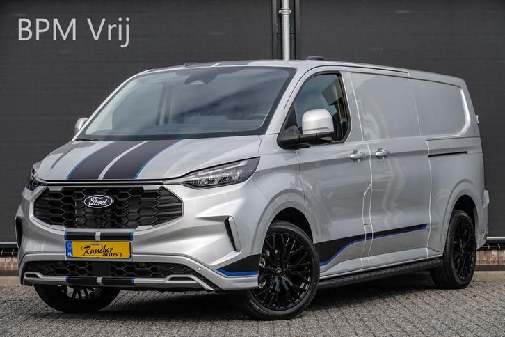 Ford Transit Custom L2H1 170Pk Aut. | Sport | B&O Sound | 36, Auto's, Bestelauto's, Bedrijf, Te koop, 360° camera, ABS, Achteruitrijcamera