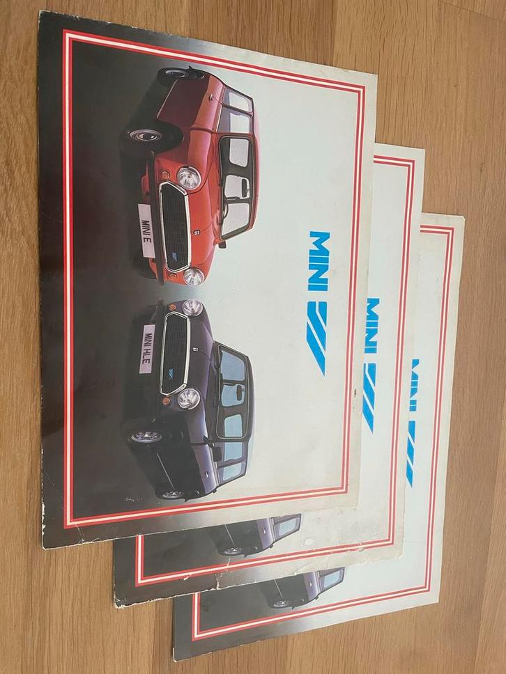 AUSTIN MINI E & MINI HLE Folder, Boeken, Auto's | Folders en Tijdschriften, Gelezen, Ophalen