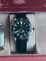 Horloge Omega Seamaster 300m Wave dial full set., Ophalen of Verzenden, Zo goed als nieuw, Staal, Omega