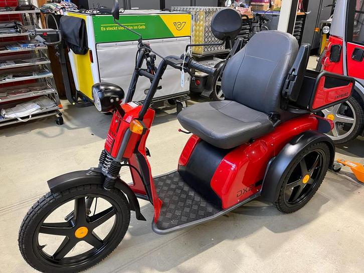 Kyburz DX2 scootmobiel in nieuwstaat 45kmh snel Lithium Accu, Diversen, Brommobielen en Scootmobielen, Zo goed als nieuw, 46 km of meer