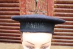 Originele WW2 Britse Matrozenpet., Verzamelen, Militaria | Tweede Wereldoorlog, Verzenden, Marine, Engeland, Helm of Baret