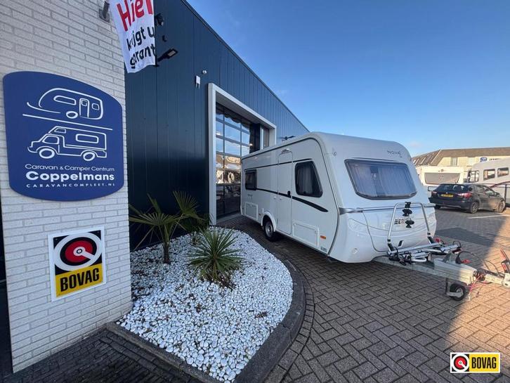 Eriba Nova Light 465 Mover, Deeltent, Fietsenrek, Fransbed, Caravans en Kamperen, Caravans, Bedrijf, tot en met 4, 750 - 1000 kg