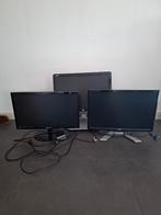 3 Computer schermen. Ook los te koop, Ophalen, Gebruikt, 60 Hz of minder, LED