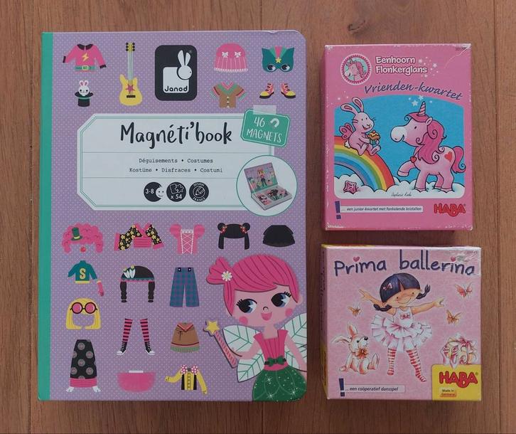 Haba spellen meisje, Kinderen en Baby's, Speelgoed | Educatief en Creatief, Zo goed als nieuw, Ophalen of Verzenden