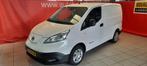 Nissan e-NV200 40KWH (+ accu rapport ) Business, Navi, Stoel, Gebruikt, Zwart, Wit, Origineel Nederlands