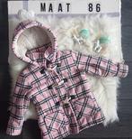 Jas roze/ruit maat 86, Ophalen of Verzenden, Gebruikt, Meisje, Jasje