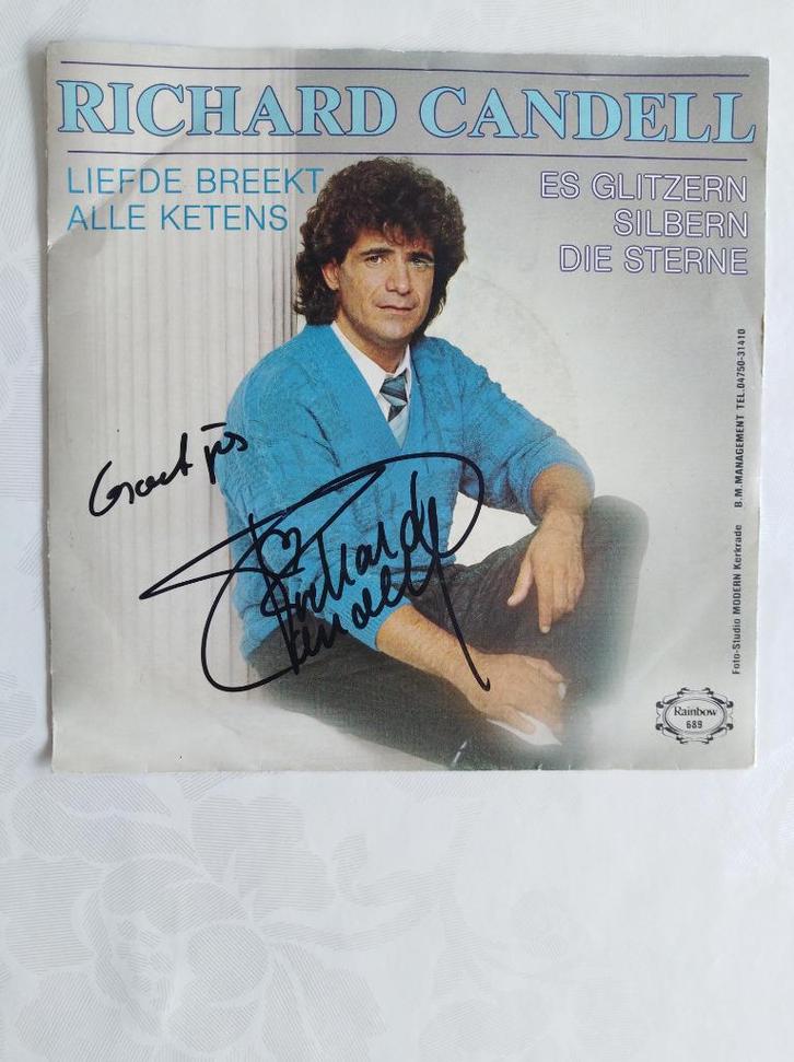 RICHARD CANDELL: "Es glitzern silbern die Sterne", Cd's en Dvd's, Vinyl Singles, Zo goed als nieuw, Single, Pop, 7 inch, Ophalen of Verzenden