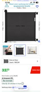 Oprolbaar traphekje, Ophalen, Zo goed als nieuw, 115 cm of meer