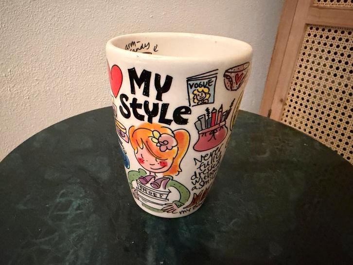 Blond Amsterdam XL mok, Huis en Inrichting, Keuken | Servies, Zo goed als nieuw, Kop(pen) en/of Schotel(s), Blond Amsterdam, Aardewerk