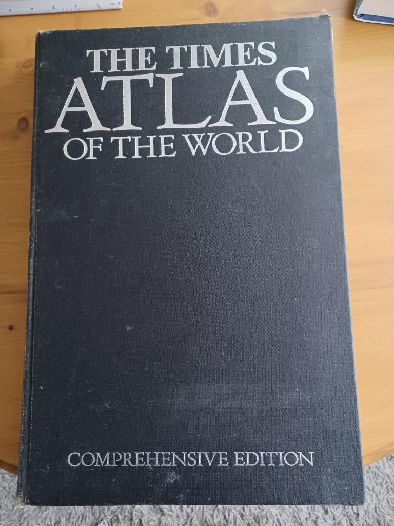 The Times Atlas of the World - Comprehensive Edition, Boeken, Gelezen, Overige atlassen, John C. Bartholomew e.a., Ophalen of Verzenden