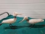 beelden waadvogels 2x, Verzamelen, Beelden en Beeldjes, Ophalen of Verzenden