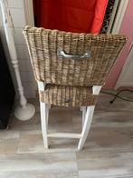 2 riviera maison barkrukken ristic rattan, Huis en Inrichting, 2 krukken, Ophalen of Verzenden, Gebruikt, Riet