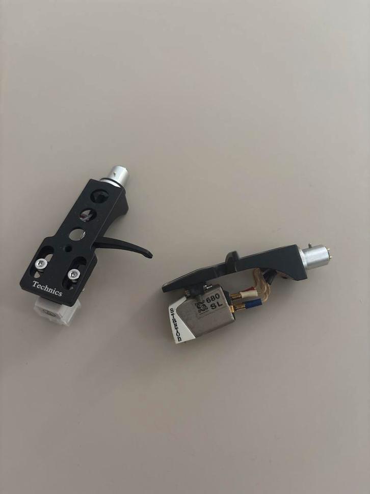 2x Technics Element & Naald + extra naald, Audio, Tv en Foto, Platenspelers, Gebruikt, Platenspeler-onderdeel, Technics, Ophalen of Verzenden