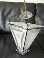 oude glazen hanglamp, Antiek en Kunst, Ophalen of Verzenden