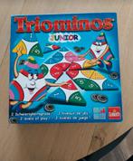 Triominos Junior Bordspel, Goliath, Ophalen of Verzenden, Zo goed als nieuw, Reisspel