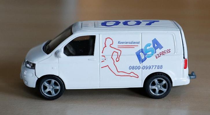 Siku 1338 VW Transporter T5 DSA express, Hobby en Vrije tijd, Modelauto's | 1:50, Zo goed als nieuw, Auto, SIKU, Ophalen