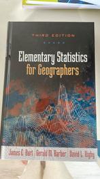 Elementary statistics for geographers, Ophalen, Beta, Zo goed als nieuw, WO