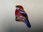 Speld - vogel gekleurd - metaal - P1547, Verzamelen, Speldjes, Pins en Buttons, Ophalen of Verzenden, Zo goed als nieuw, Dier of Natuur