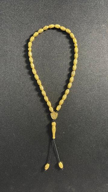 Prachtige goudkleurige Tasbih / ottomaanse rijk /turks beschikbaar voor biedingen