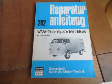 Reparaturanleitung vraagbaak Volkswagen Transporter T2 68-72 beschikbaar voor biedingen
