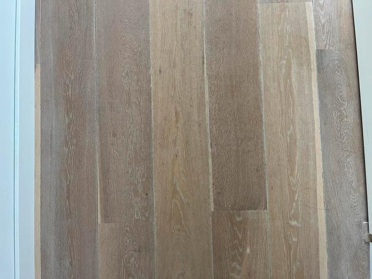 50m2 Lamelparket Vloer - Zelf Ophalen!, Doe-het-zelf en Verbouw, Vloerdelen en Plavuizen, Gebruikt, Parket, Hout, 150 cm of meer