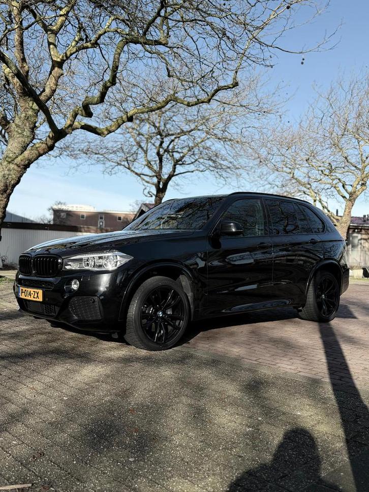 BMW X5 Xdrive40d 313pk Aut 2018 Zwart, Auto's, BMW, Particulier, X5, Diesel, SUV of Terreinwagen, Automaat, Geïmporteerd, Zwart