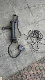 Gietijzeren waterpomp met werkende vijverpomp, Tuin en Terras, Waterpompen, Ophalen, Gebruikt, Handmatig
