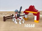 Duplo riddertoernooi ridder te paard 10568 (compleet) 1, Kinderen en Baby's, Speelgoed | Duplo en Lego, Ophalen of Verzenden, Zo goed als nieuw