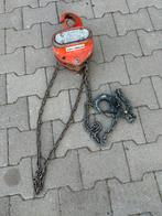 Kettingtakel takel 2 ton, Ophalen, Gebruikt, Handmatig