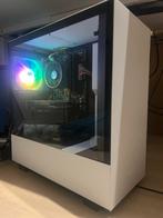 CUSTOM WHITE RGB GAME PC | GTX 1650 | RYZEN 5 2600X | 16GB, Computers en Software, Computerbehuizingen, Ophalen of Verzenden, Zo goed als nieuw