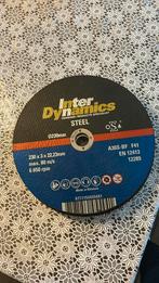 8 nieuwe  Inter Dynamics doorslijpschijf, Ophalen of Verzenden, Nieuw, 1000 watt of meer