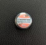 Heineken - 25 mm button/speld/pin - Rood/Wit, Ophalen of Verzenden, Nieuw, Overige typen, Heineken