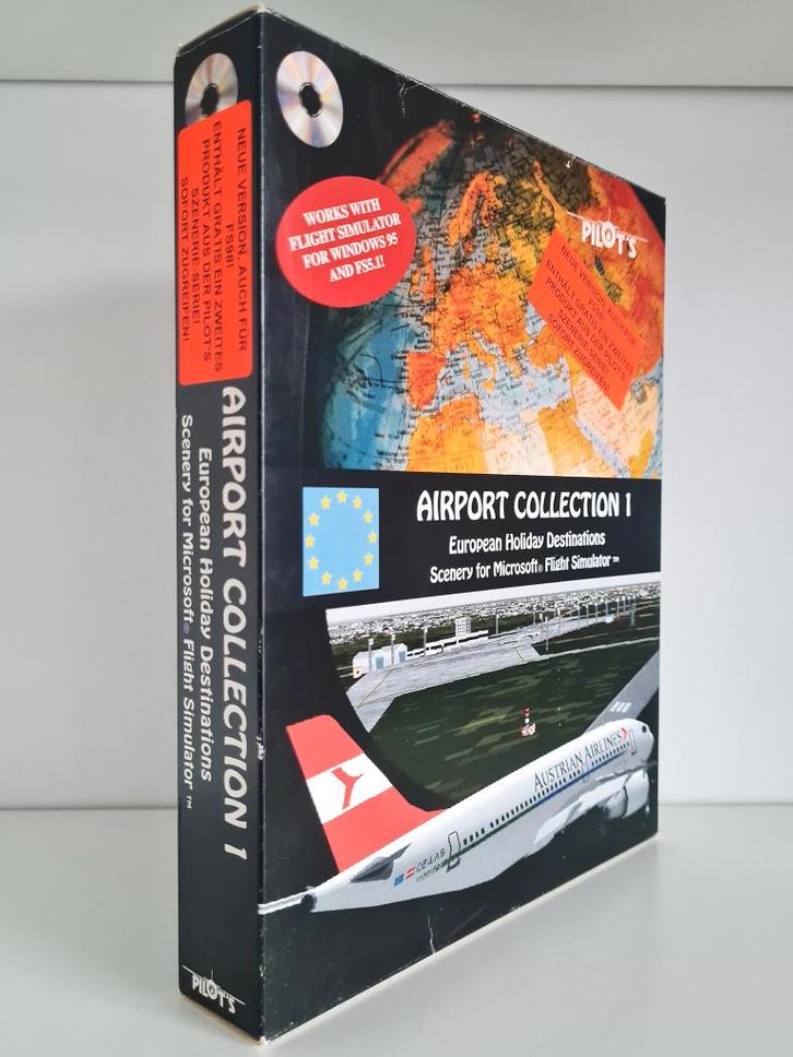 Airport Collection 1 - PC Big Box, Spelcomputers en Games, Games | Pc, Zo goed als nieuw, Simulatie, 1 speler, Vanaf 12 jaar, Ophalen of Verzenden