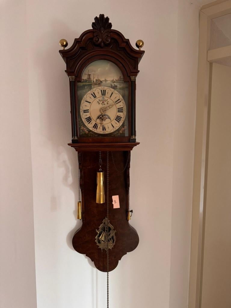 Fries staartklok, Ophalen