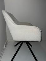 PRIJS PER STUK 6x Teddy Eetstoelen Draaipoot - Nieuwstaat!, Huis en Inrichting, Stoelen, Wit, Ophalen of Verzenden, Zo goed als nieuw