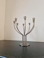Vintage kandelaar Knut & Marianne Hagberg Ikea brutalist, Ophalen of Verzenden, Zo goed als nieuw, Metaal, Minder dan 25 cm