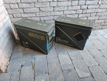 2x CV90 Munitiekisten 35mm - Waterdicht & Stevig! beschikbaar voor biedingen