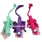 Hondenspeelgoed     " Flosstouw Salamander  "  €5.50 ps, Dieren en Toebehoren, Ophalen of Verzenden, Nieuw, Touwen