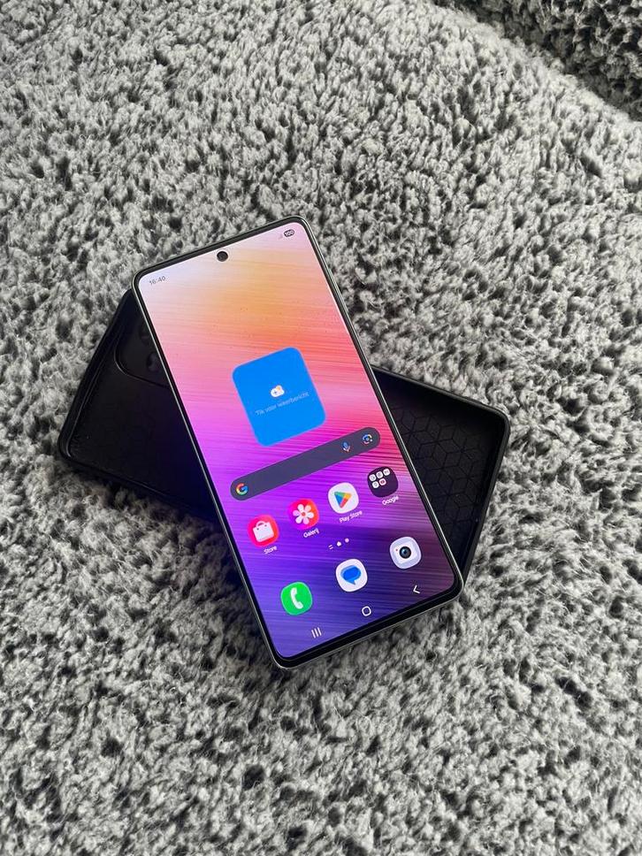 Zeer nette snelle Samsung A73 5G 128GB + Hoes, Telecommunicatie, Mobiele telefoons | Samsung, Zo goed als nieuw, Galaxy A, 128 GB