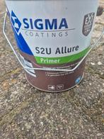 Sigma s2u allure primer RAL 9001 vol blik, Doe-het-zelf en Verbouw, Schildersmaterialen, Ophalen of Verzenden, Zo goed als nieuw