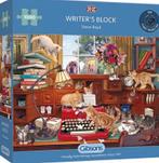 Gibsons - Writer's Block - 1000 stukjes, Hobby en Vrije tijd, Denksport en Puzzels, Ophalen of Verzenden, 500 t/m 1500 stukjes