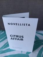 Proefje  Citrus Affair van Novellista, Sieraden, Tassen en Uiterlijk, Uiterlijk | Parfum, Ophalen of Verzenden, Nieuw