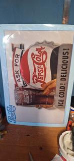 Pepsi reclamebord 39x59,5cm (28126), Reclamebord, Hp, ., Ophalen of Verzenden